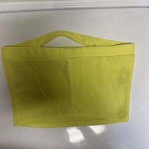 Forever 21 Yellow Crop Top